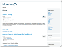 Tablet Screenshot of moosburg.tv