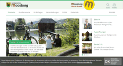 Desktop Screenshot of moosburg.gv.at
